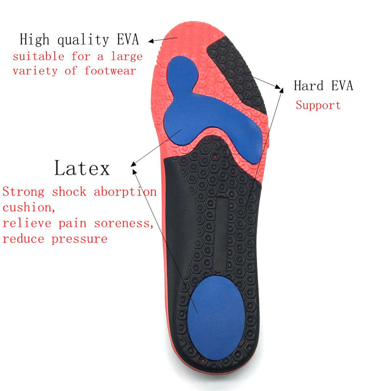 2020 Modernes Design Komfortables EVA Flat Feet Arch Support Insole Orthotic